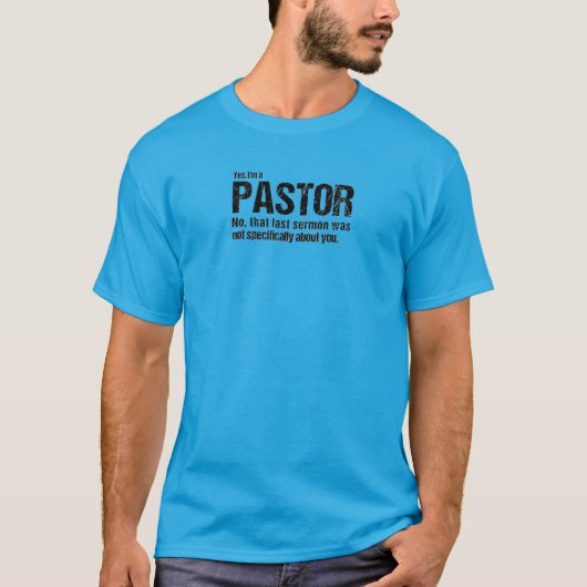Pastor-T - Shirt (Vorderseite)