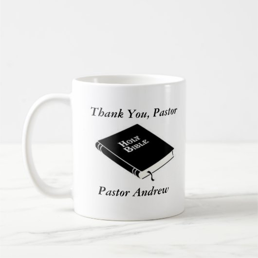 Pastor-Tasse Kaffeetasse (Links)