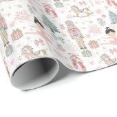 Pastor The Nutcracker Weihnachtsballett Decoupage Geschenkpapier (Rolleneckpunkt)