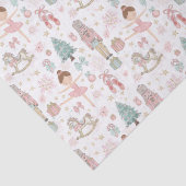 Pastor The Nutcracker Weihnachtsballett Decoupage Seidenpapier (Detail)