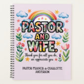 ✝️ Pastor und Pastor's Ehefrau Wertschätzung Gesch Planer (Vorderseite)