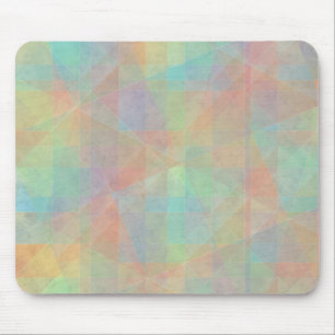Pastor Watercolor Formen Abstrakte Kunst Mousepad