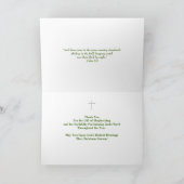 Pastor Weihnachtskarte Feiertagskarte (Innenseite)