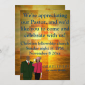 Pastor-Wertschätzung Einladung (Vorne/Hinten)