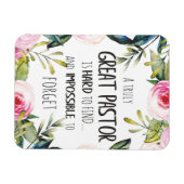 Pastor Wertschätzung Geschenk Pastor Danke Zitat Magnet (Horizontal)