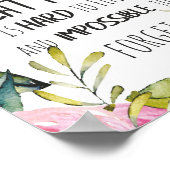 Pastor Wertschätzung Geschenk Pastor Danke Zitat Poster (Ecke)