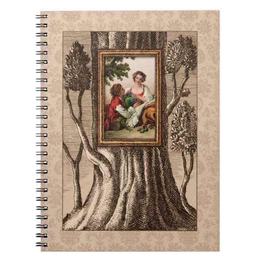 Pastoral Bliss Notebook Notizblock (Vorderseite)