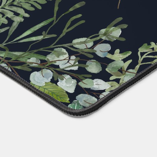 Pastoral Elegant Verdant Delikate Dekorative Schreibtischunterlage (Ecke)