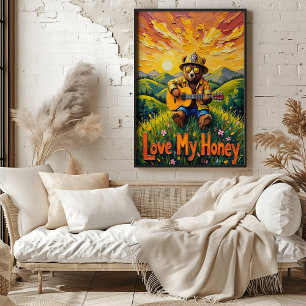 Pastoral Pickin': Bärenmarmelade Poster