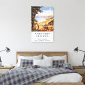 Pastoral Scene Man and Dog British Railways Leinwanddruck (Insitu (Schlafzimmer))