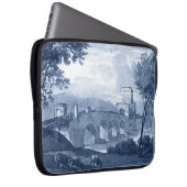 Pastoral Toile - Brücke Laptopschutzhülle (Vorne Rechts)