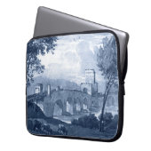 Pastoral Toile - Brücke Laptopschutzhülle (Vorderseite Links)