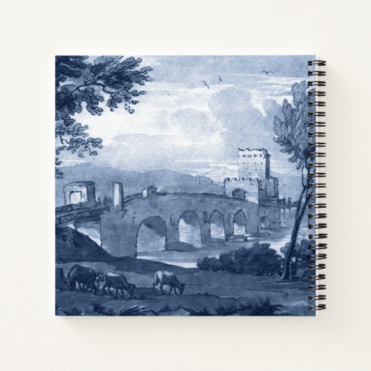 Pastoral Toile - Brücke Notizblock (Rückseite)