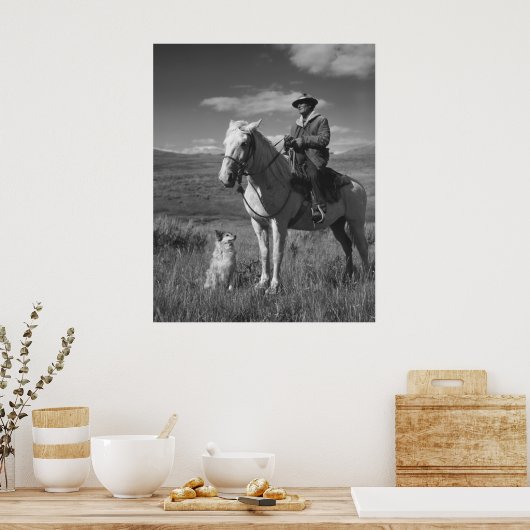 Pastorale Geduld, 1942 Poster (Küche)