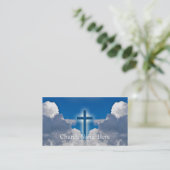 Pastorale Informationen Kirche Info Clergards Visitenkarte (Stehend Vorderseite)