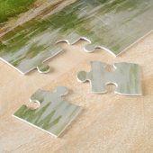 Pastorale Landschaft mit Schafweiden Puzzle (Seite)