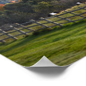 Pastorale Vermont im Herbst Poster (Ecke)