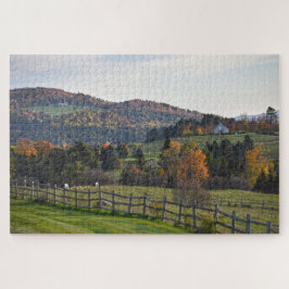 Pastorale Vermont im Herbst Puzzle