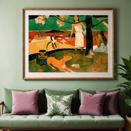 Pastorales Tahitiennes, Paul Gauguin Kunst Poster