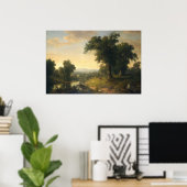 Pastoralszene - Asher Durand Fine Art Poster (Heimbüro)