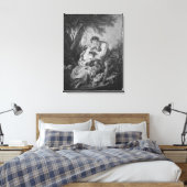 Pastoralszene Leinwanddruck (Insitu (Schlafzimmer))