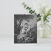 Pastoralszene Postkarte (Stehend Vorderseite)