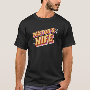 Pastoren Ehefrau Niedlich Spaß Prediger Ehemann Fi T-Shirt