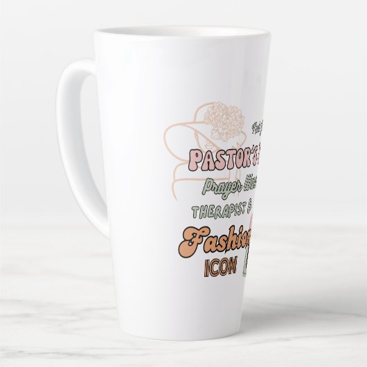 ✝️ Pastor's Ehefrau Ehefrauen Wertschätzung Gesche Milchtasse (Linke Ecke)