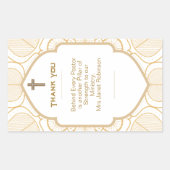 ✝️ Pastor's Ehefrau Ehefrauen Wertschätzung Gesche Rechteckiger Aufkleber (Vorderseite)