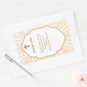 ✝️ Pastor's Ehefrau Ehefrauen Wertschätzung Gesche Rechteckiger Aufkleber (Umschlag)