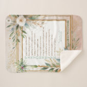 ✝️ Pastor's Ehefrau Ehefrauen Wertschätzung Gesche Sherpadecke (Vorderseite (Horizontal))