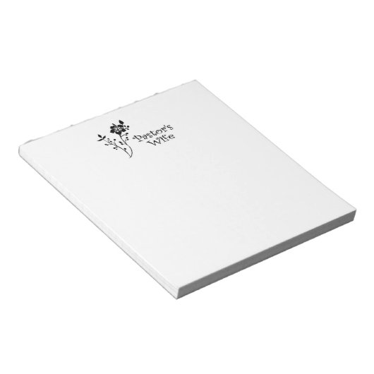 Pastors Ehefrau Elegante Notizblock (angewinkelt)