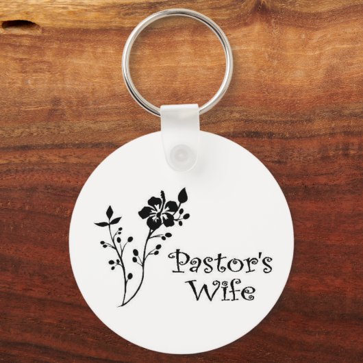 Pastors Ehefrau Elegante Schlüsselanhänger (Vorderseite)
