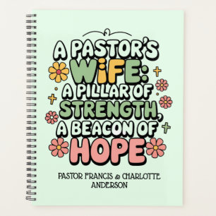✝️ Pastor's Ehefrau Planner Wertschätzung Geschenk Planer