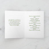 Pastor's Ehefrau VN Danke Karte (Innenseite)