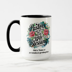 ✝️ Pastors Ehefrau Wertschätzung Geschenk Segnung  Tasse