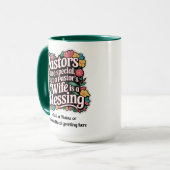 ✝️ Pastors Ehefrau Wertschätzung Geschenk Segnung Tasse (Vorderseite Links)