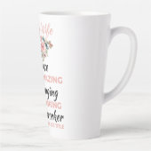 Pastor's Wife Because Super Amazing LifeChanging b Milchtasse (Rechts)