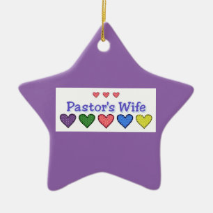 Pastors Wife GH Keramikornament