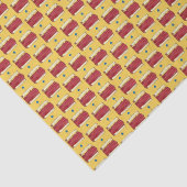 Pastrami auf Rye NYC Kosher Jewish Deli Sandwich Seidenpapier (Ausschnitt)