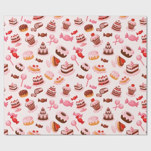 Pastries Geschenkpapier (Flach)