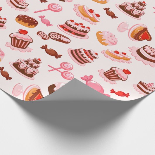 Pastries Geschenkpapier (Ecke)