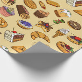 Pastries Geschenkpapier (Ecke)
