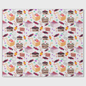 Pastries Geschenkpapier (Flach)