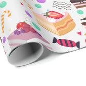 Pastries Geschenkpapier (Rolleneckpunkt)