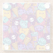 Pastries Glass Untersetzer (Rückseite)