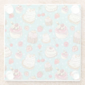 Pastries Glasuntersetzer (Rückseite)