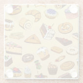 Pastries Glasuntersetzer (Rückseite)