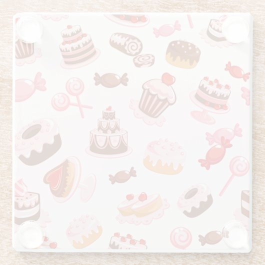 Pastries Glasuntersetzer (Rückseite)