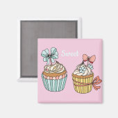 Pastries Magnet (Vorderseite/Rückseite)